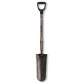 Hisco 14 in Sharp Shooter Shovel, 27 in L Handle W/ D-Grip HI530D